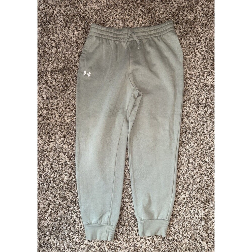 Under Armour Youth XL Sage Green Sweats Joggers With Pockets